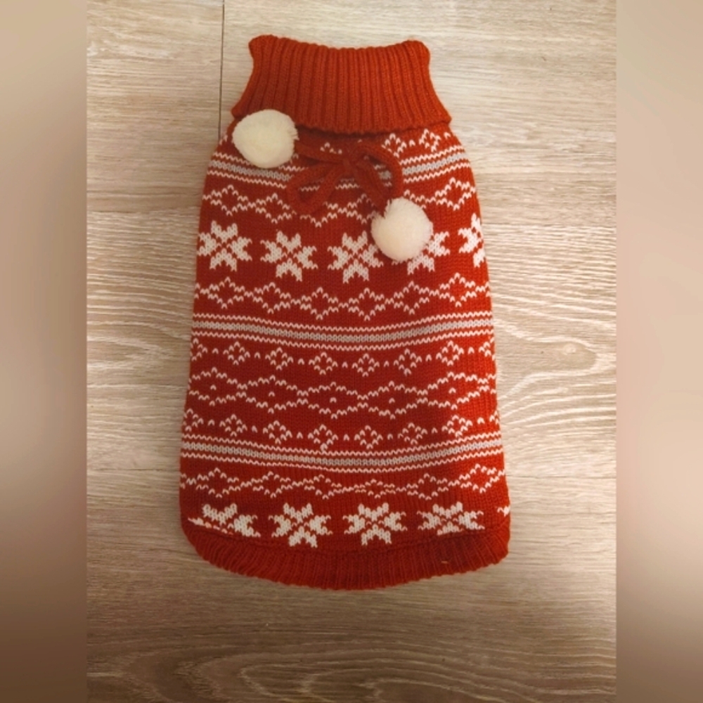NWOT Doggie Holiday Sweater